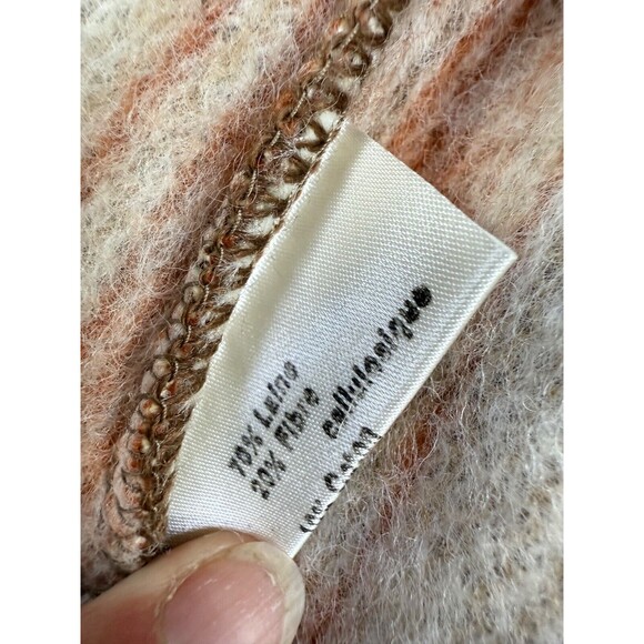 Vintage Plaid Wool Jacket Tourmalet Tissu des Pyrenees France‎ | Medium - Picture 7 of 12